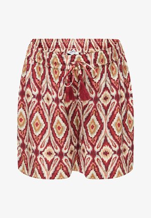 ONLY MATERNITY, SHORTS OLMMIKASI MID WAIST REGULAR FIT SHORTS - Kratke hlače - brick red