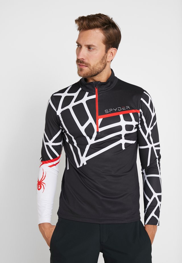 VITAL - T-shirt à manches longues - black/white