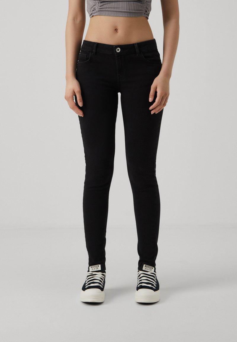 Pieces PCPEGGY - Jeans Skinny Fit - black