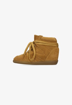Melvin & Hamilton, LOU 1 GRASSLAND WOOD - Sneaker high - light brown