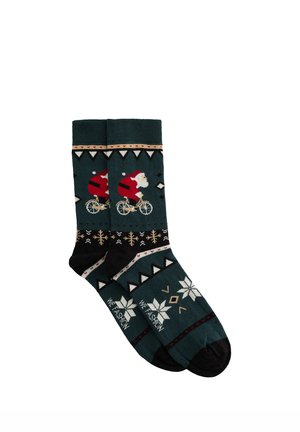 WE Fashion, Chaussettes - dark green