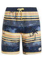 Protest PRTFLAMES JR - Bañador Corto - Kitoffwhite/crema
