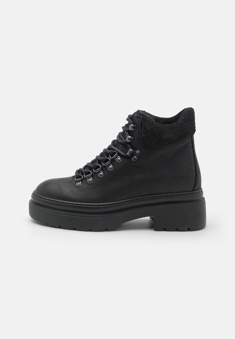 Botines con cordones