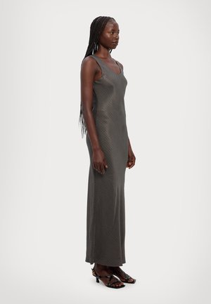 BIAS CUT  - Maxi dress - timber wolf comb