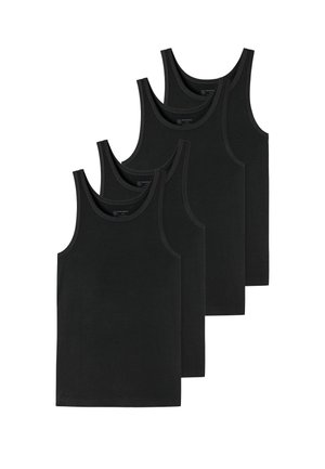 4-PACK - Unterhemd/-shirt - schwarz