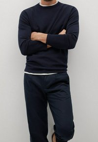 Mango Kalhoty - dark blue