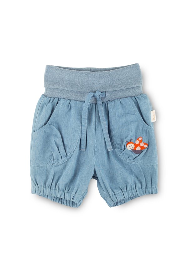 HAPPY LADYBUG - Jeans Shorts - blau