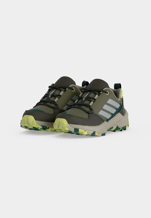 adidas AX4R UNISEX - Hiking shoes - olive strata/matte silver-coloured/shadow olive — photo 3