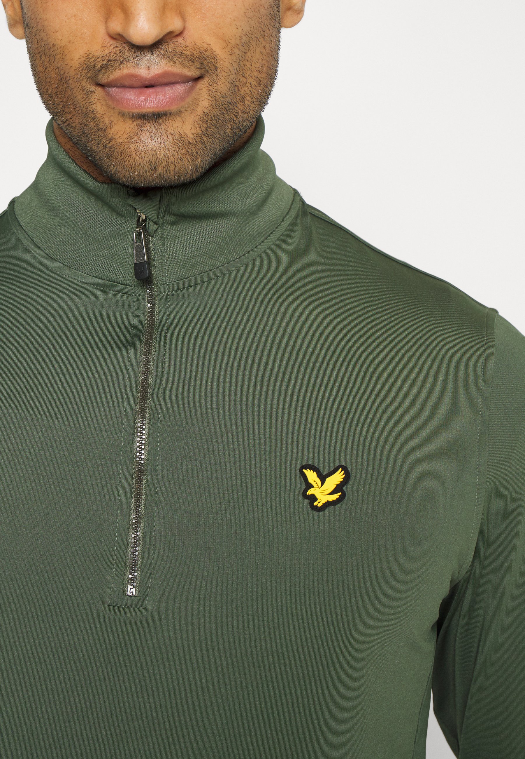 lyle and scott zip jumper