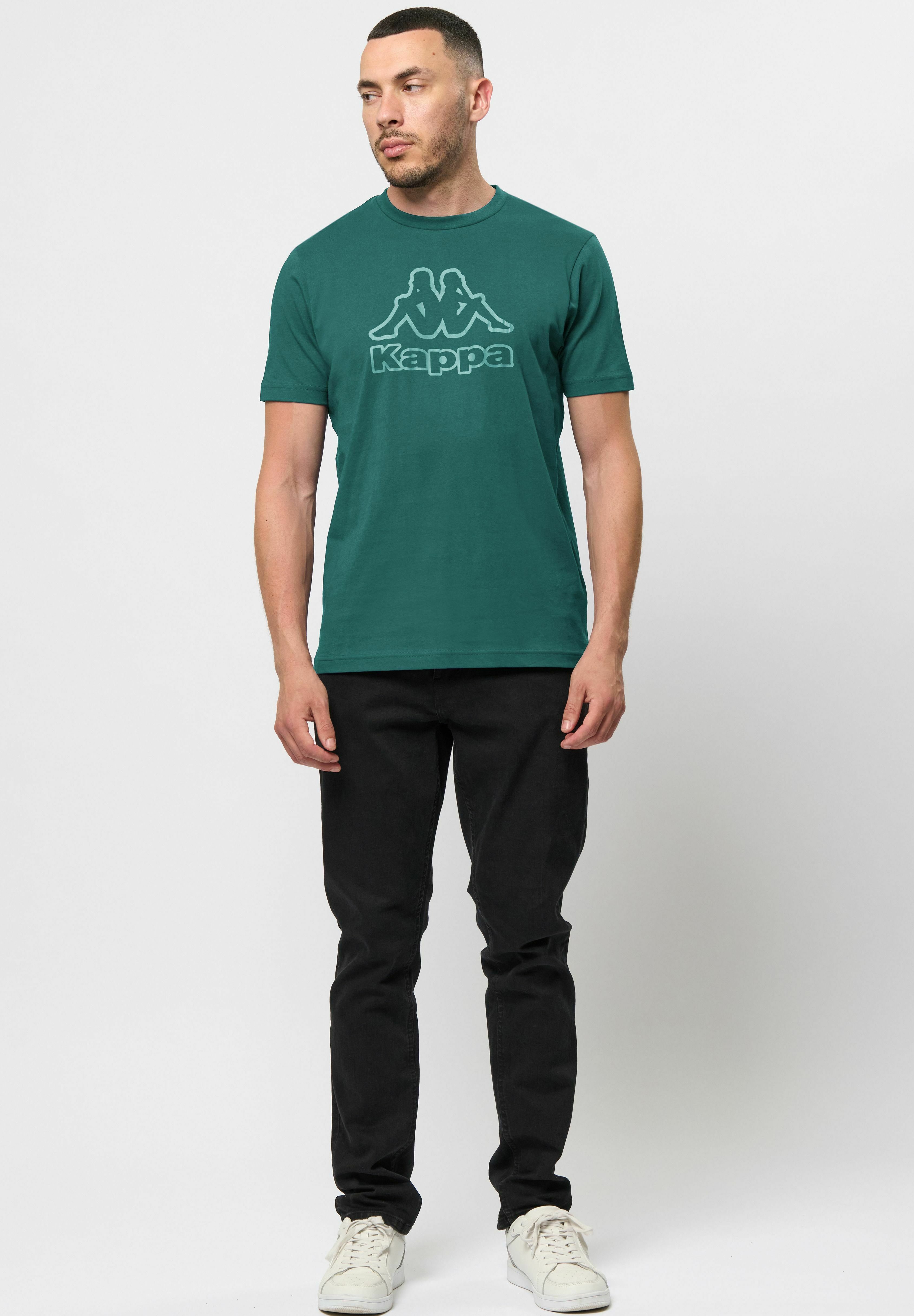 Kappa - T-shirt z nadrukiem/zielony - Zalando.pl