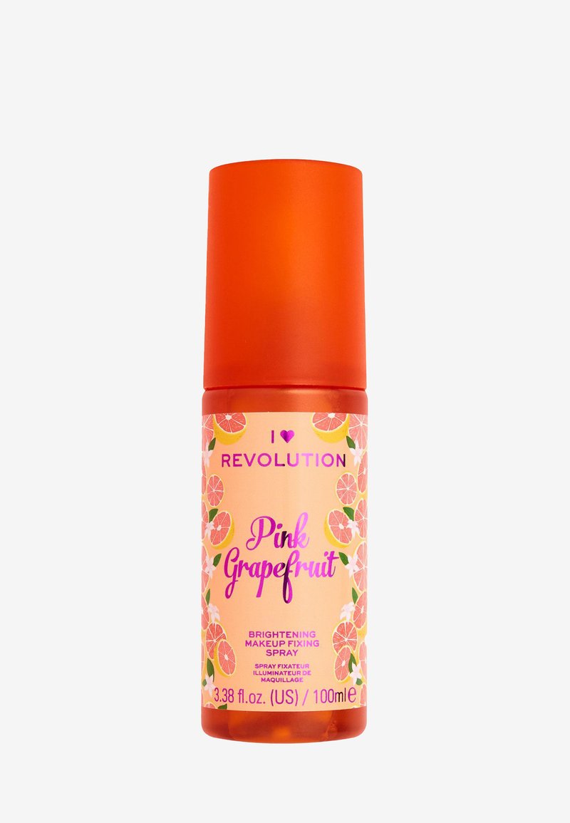 Damen Teint | I Heart Revolution I HEART REVOLUTION TASTY GRAPEFRUIT BRIGHTENING FIXING SPRAY Fixierspray und Fixierpuder clear/ Damen Teint | I Heart Revolution I HEART REVOLUTION TASTY GRAPEFRUIT BRIGHTENING FIXING SPRAY Fixierspray und Fixierpuder clear/