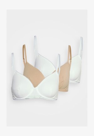 3 PACK - Reggiseno con ferretto - white mix