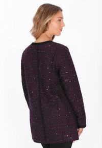 faina Palton scurt - dark purple
