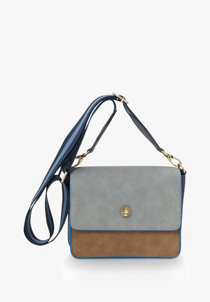 Pip Studio FENNA FLAP SMALL - Umhängetasche - blauw