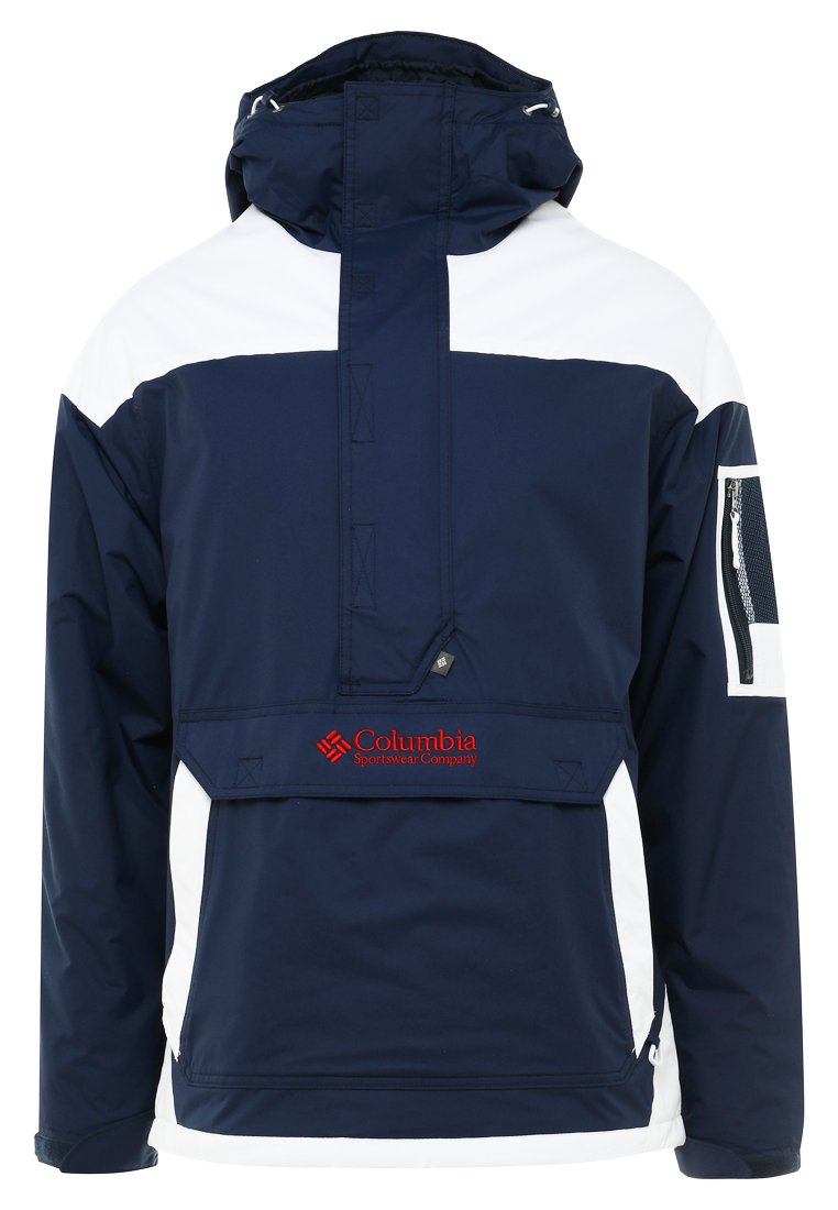 columbia challenger windbreaker white