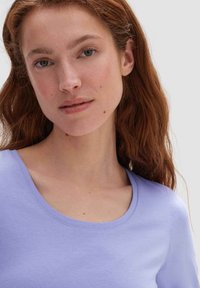 OPUS SLIM FIT ROUND NECK - T-shirt basic - soft viola