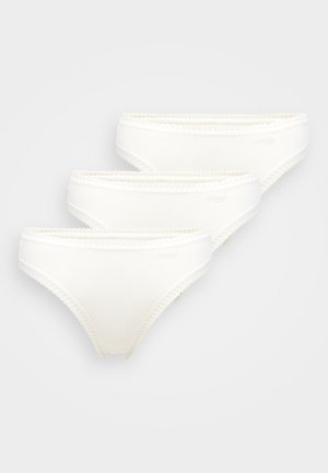 Sloggi GO CRUSH HIGH LEG 3 PACK - Aluspüksid - white