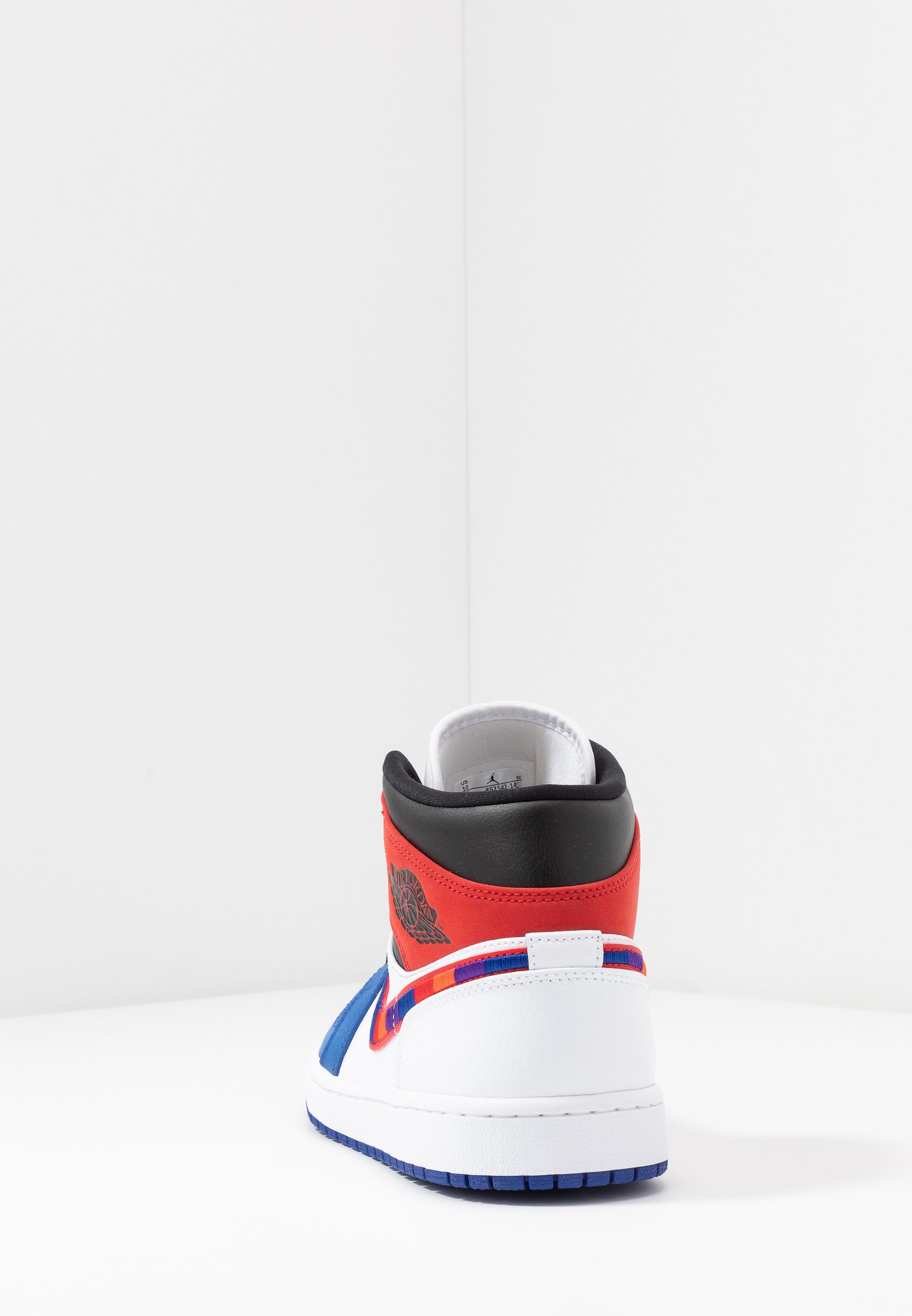 Jordan AIR 1 MID SE - Sneaker high - white/university red/rush  blue/black/weiß - Zalando.de