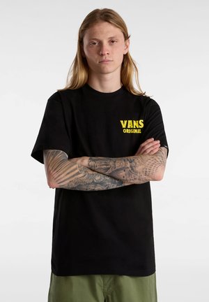 WAVE - Camiseta estampada - black