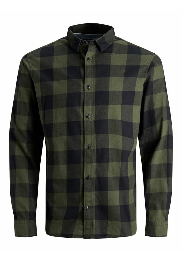 JJEGINGHAM SHIRT - Shirt - dusty olive4