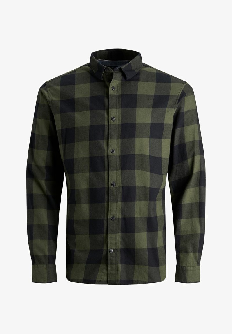 Jack & Jones – Schwere Hemdjacke in Beige aus gebürstetem Twill Jack & Jones – Schwere Hemdjacke in Beige aus gebürstetem Twill