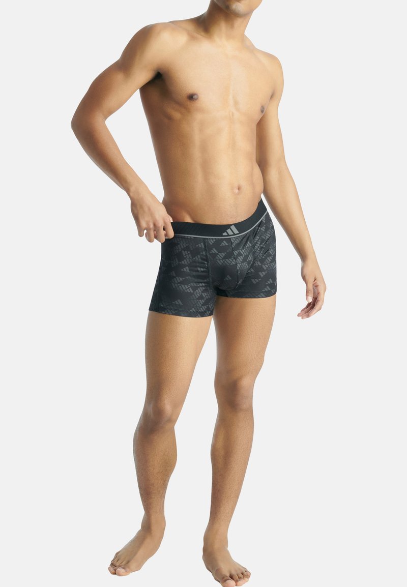 adidas Sportswear - 3ER PACK ACTIVE MICRO FLEX RETRO - Trunks - schwarz dunkelgrau, Enlarge