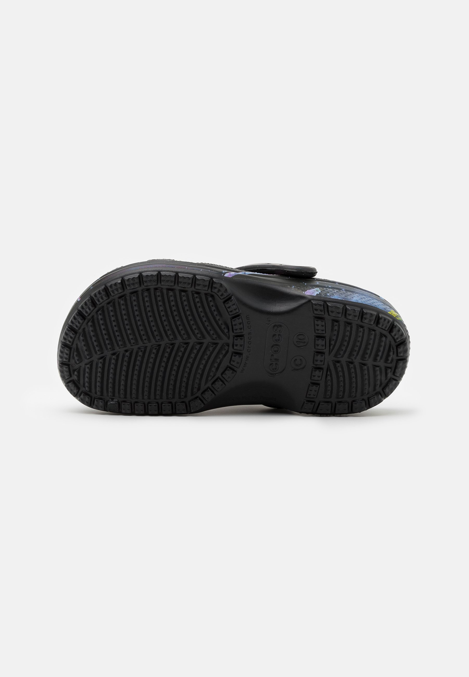 black out of this world crocs