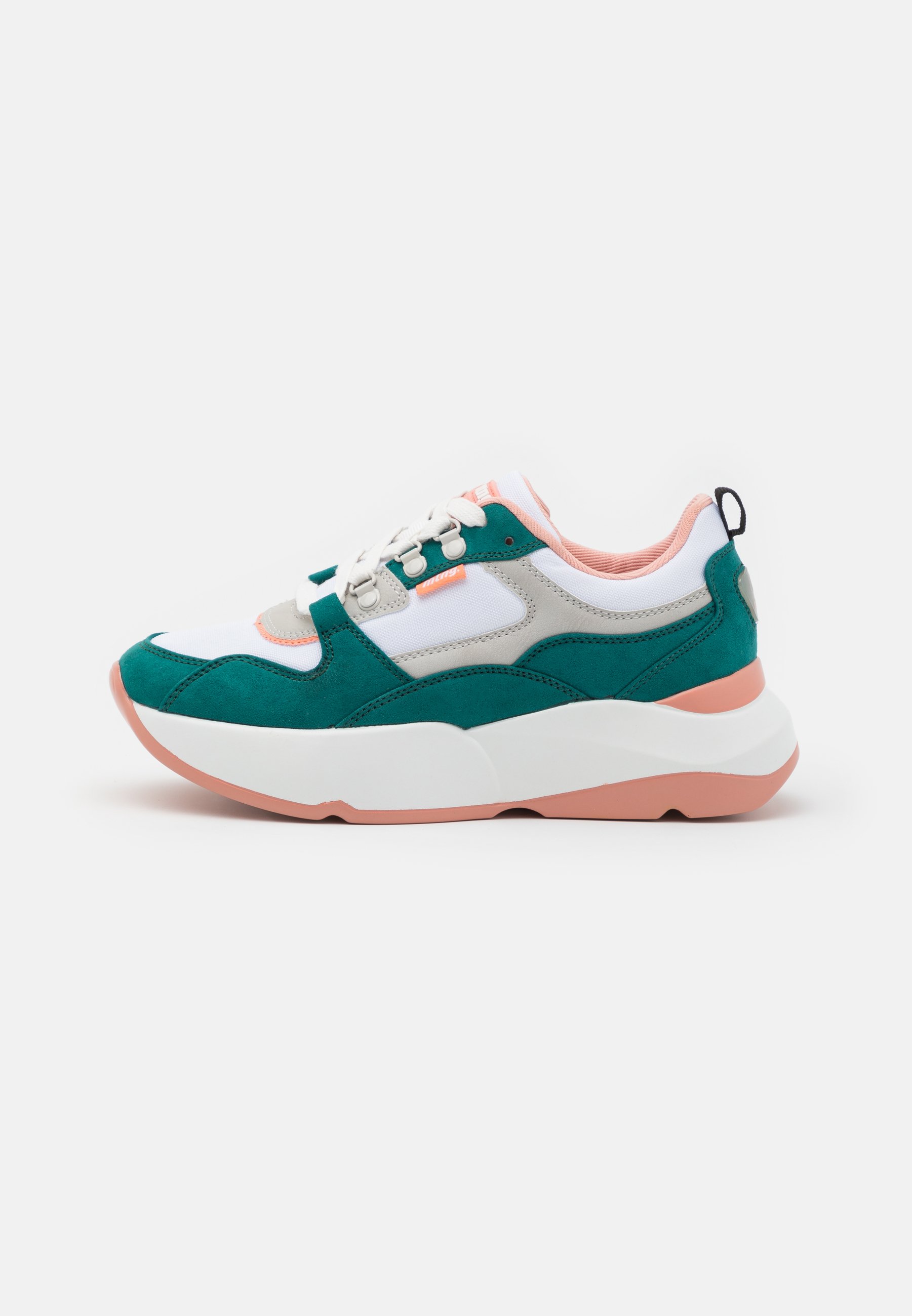 mtng MONSTER - Sneakers laag - verde/suprima blanco/coral/wit - Zalando.nl