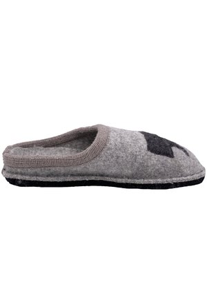 Haflinger FLAIR DACKEL - Slippers - steingrau