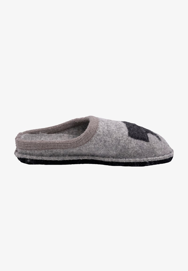 Haflinger FLAIR DACKEL - Slippers - steingrau