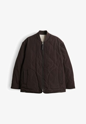 OPUS, LOOSE FIT - Light jacket - affogato