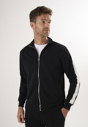 FULL - Sweat zippé - black