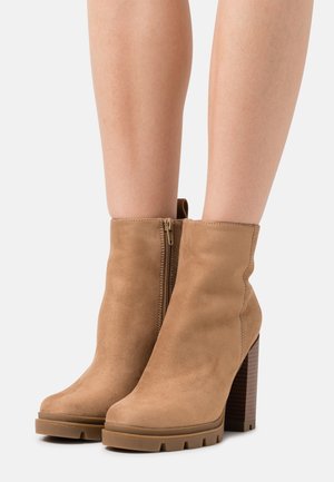 ONLY SHOES, Boots à talons - sand