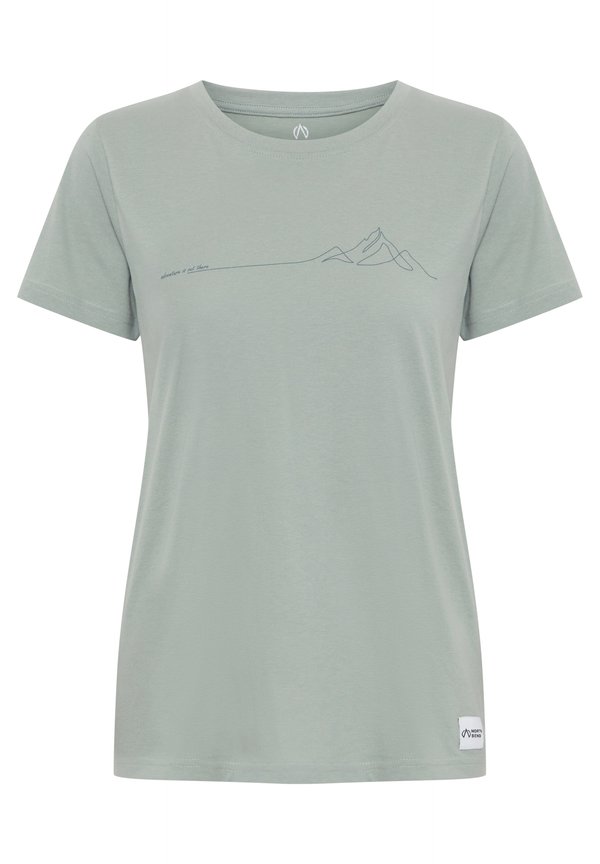 NBCARLA - Print T-shirt - slate gray4