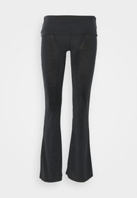FOLD OVER WAISTBAND TROUSERS - Trousers - grey