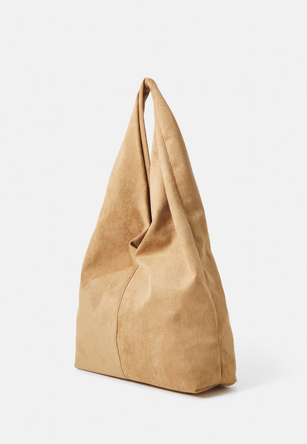SLOUCHY BAG - Handbag - camel3