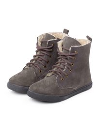 Pisamonas PEAU DE  AVEC  LATÉRAUX À GLISSIÈRE - Botines con cordones - gris