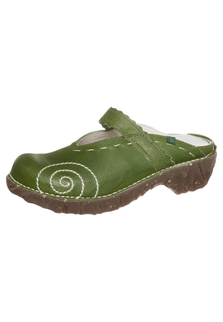 El Naturalista MANJA - Clogs - green/groen - Zalando.be