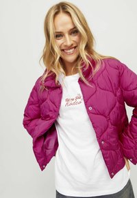 JJXX JXSENA QUILTED - Vinterjakke - fuchsia red