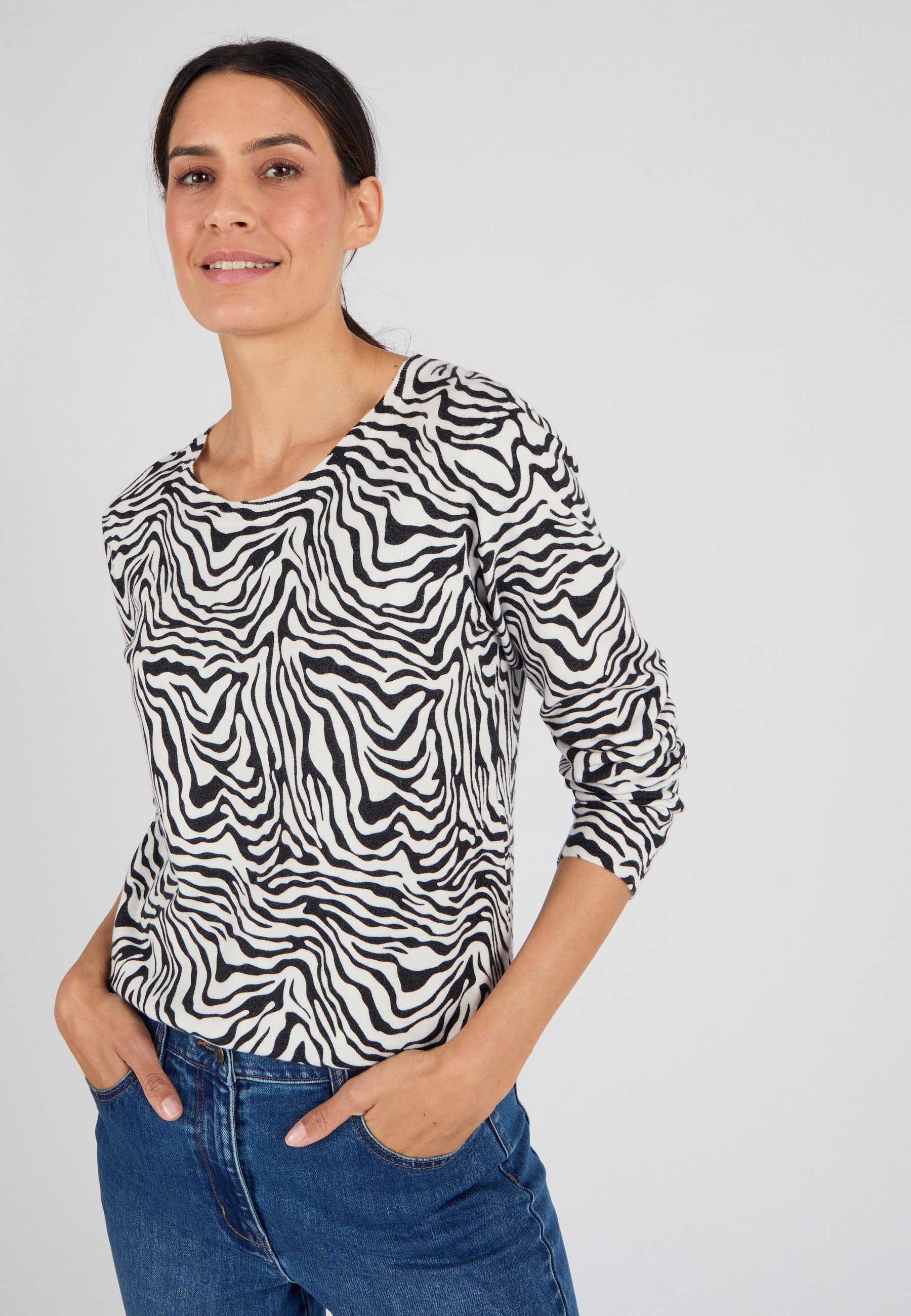Zalando Maglione Stampa Animalier Zara Basic Camicetta Leopardata