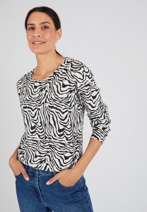 Jersey de punto - noir animalier