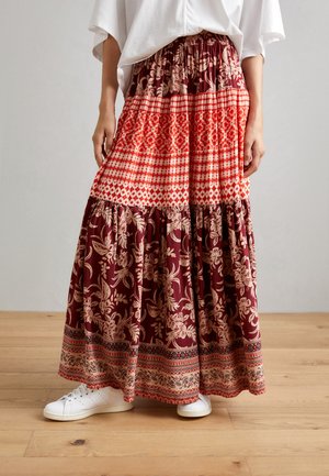 SKIRT - Maxi szoknya - red