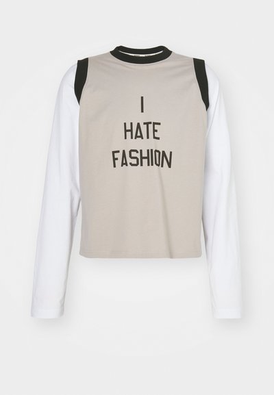 Sunnei I HATE FASHION - Hosszú ujjú felső - white