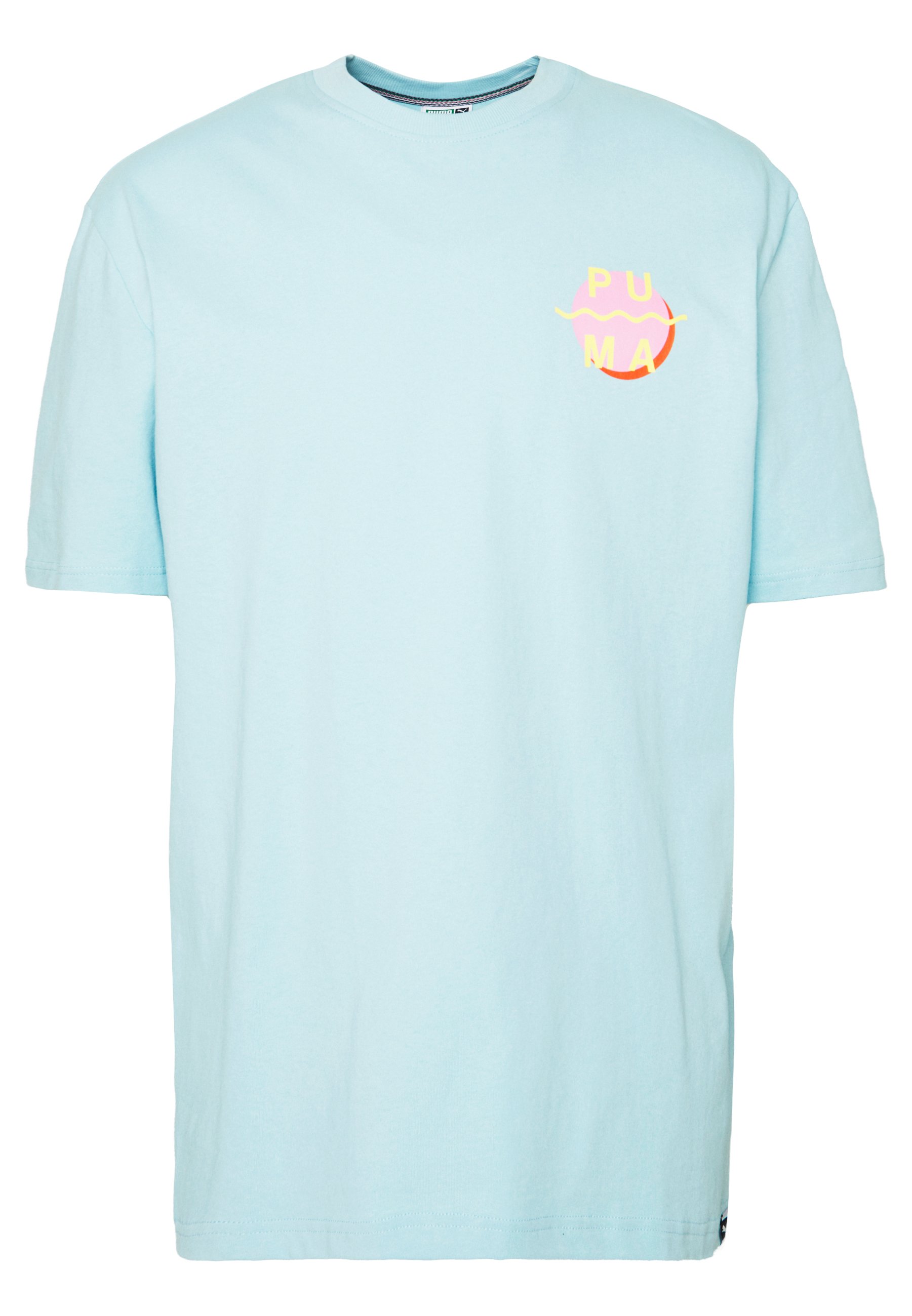 DOWNTOWN GRAPHIC TEE T Shirt print aquamarine DOWNTOWN GRAPHIC TEE T Shirt print aquamarine