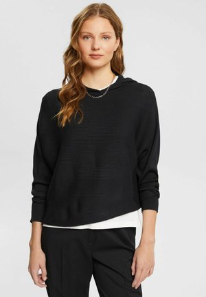 HOODIE - Striktrøjer - black
