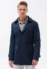 Ombre Trenchcoat - blue navy