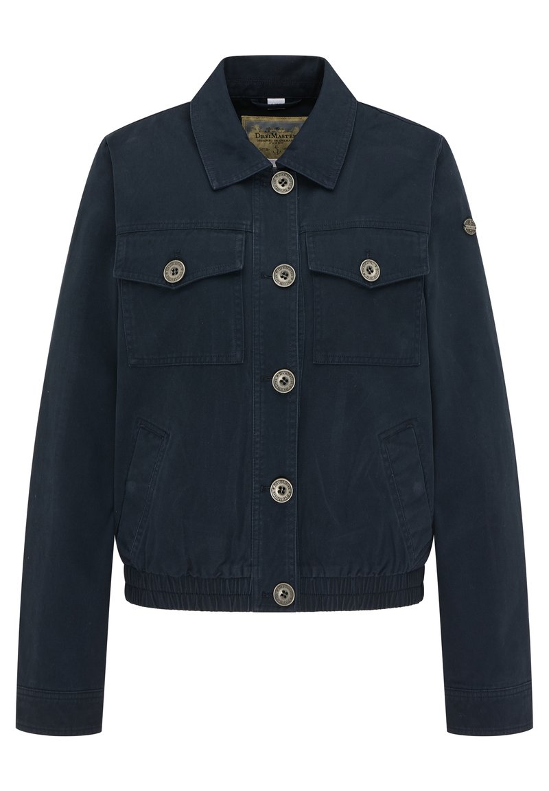 dreimaster Lichte jas donkerblauw