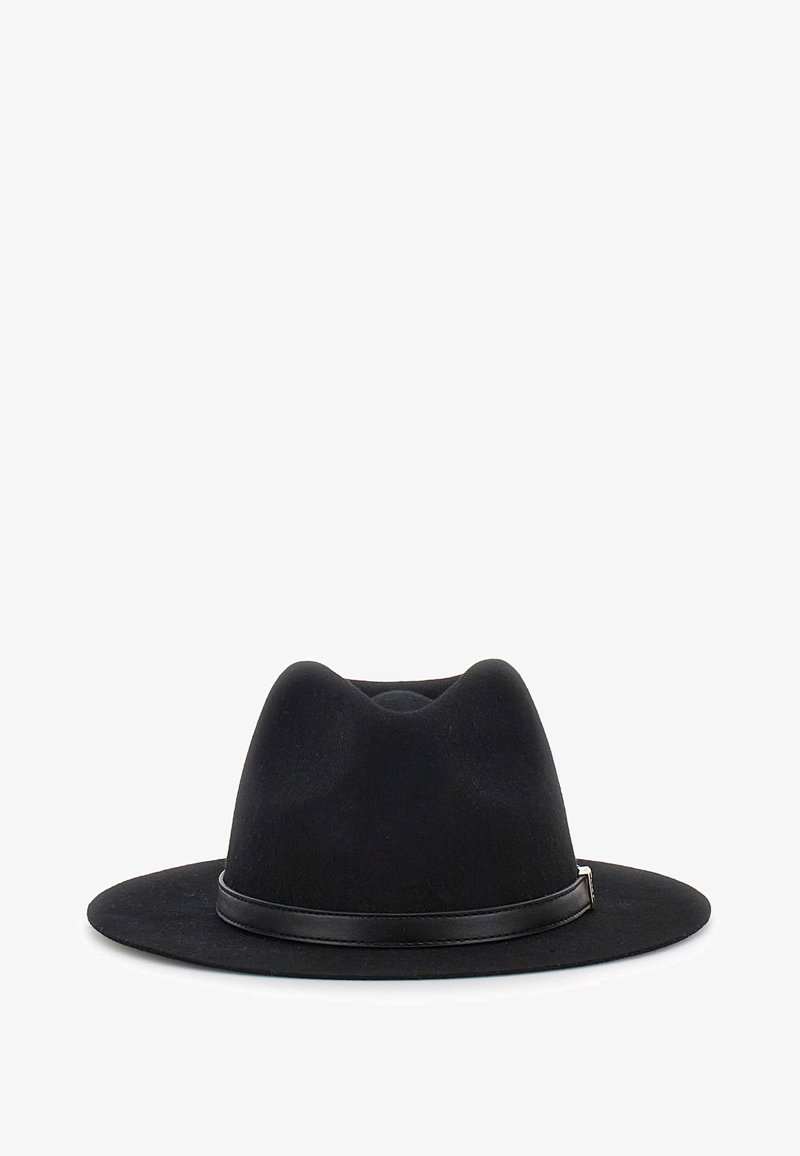 Guess LOGOSCHRIFTZUG - Hatte - schwarz