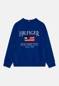 Tommy Hilfiger FLAG RELAXED UNISEX - Sweatshirt - wedge blue