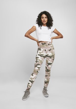 Leggings - Trousers - duskrose camo